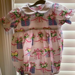 Beaufort Bonnet Company Holly Day 6-12 mo bubble